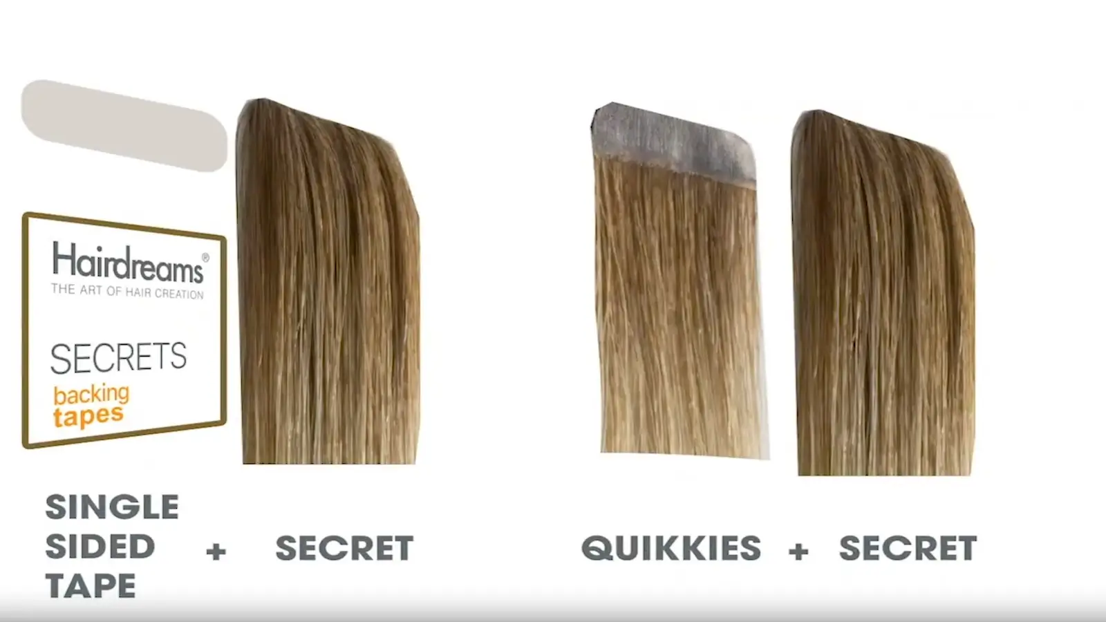 Quickies Secrets Setzungsmöglichkeiten Als Sandwich Setzungsmöglichkeiten Von Hairdreams Quickies Secrets Als Sandwich Mit Single Sided Tape Oder Klassischem Quickie