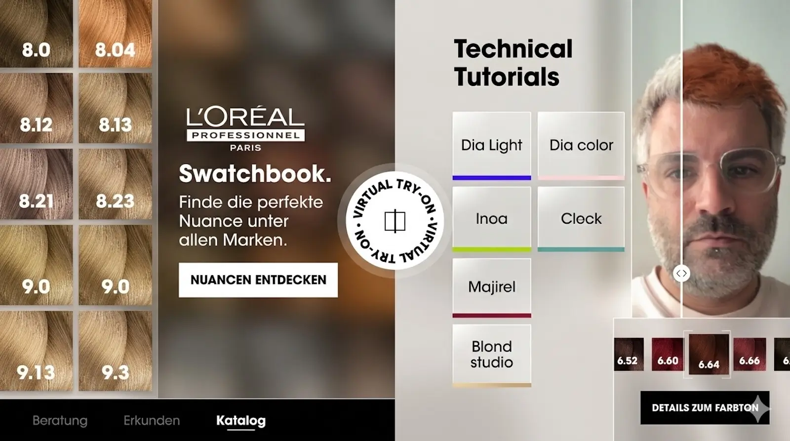 Haarfarbe Testen Mit Ipad-Vorschau Und L’oréal Professionnel Swatchbook Haarfarbe Testen Mit Ipad-Vorschau, L’oréal Professionnel Swatchbook Und Farbberatung Bei Unison In München Und Poing