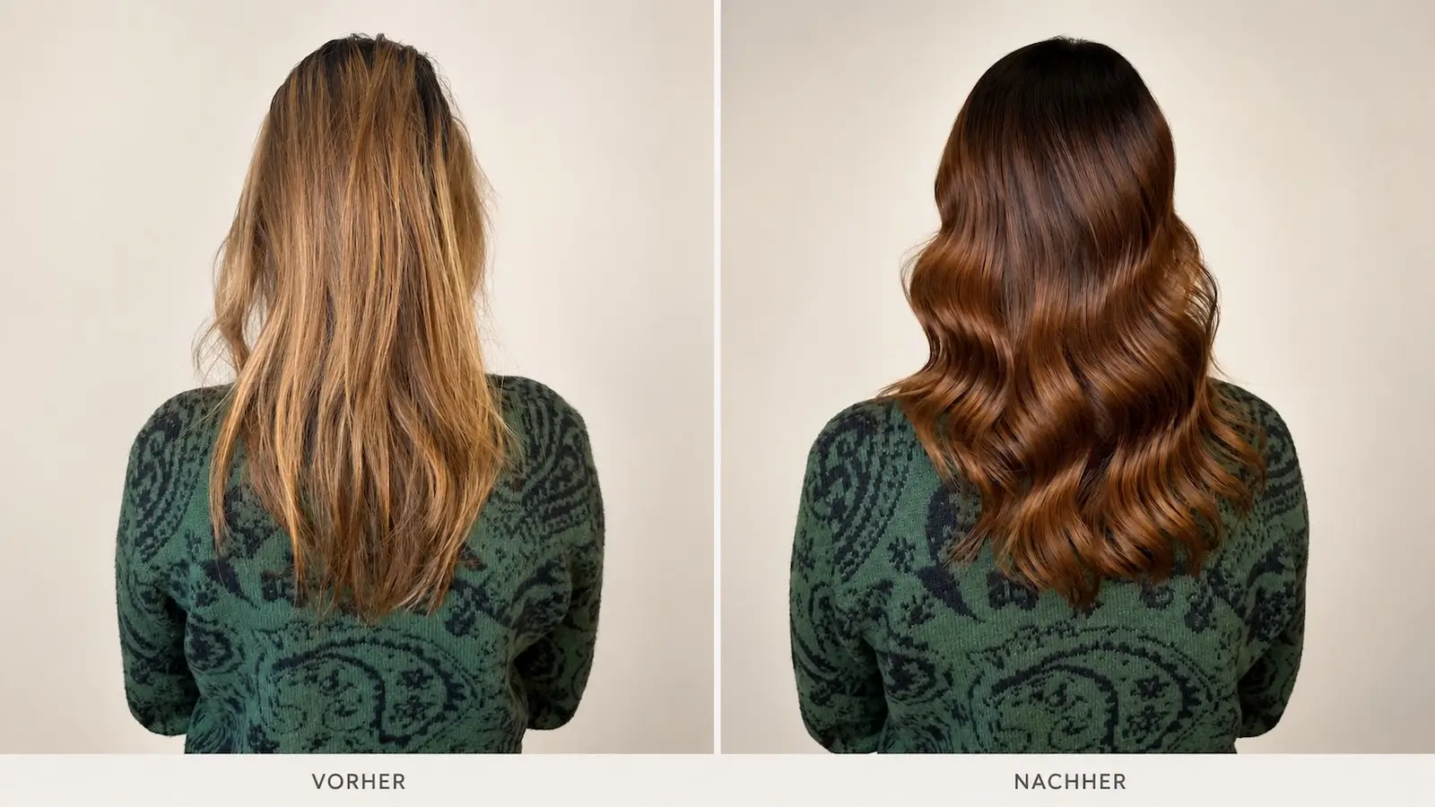Balayage Und Ombré – Weiches Ombré Im Vorher-Nachher Balayage Und Ombré: Weiches Ombré Im Vorher-Nachher