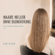 Haare Heller Ohne Blondierung Mit Feinen Natürlichen No-Bleach-Highlights Von Unison